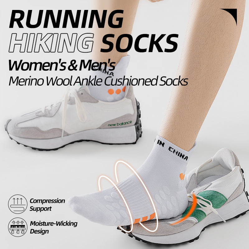 MQAMEX Elite Ultra Light Running Socks-Half Calf Socks