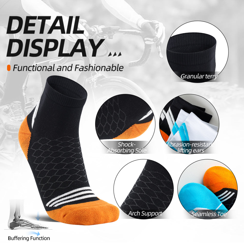 MQAMEX Elite Ultra Light Running Socks-Calcetines hasta media pantorrilla