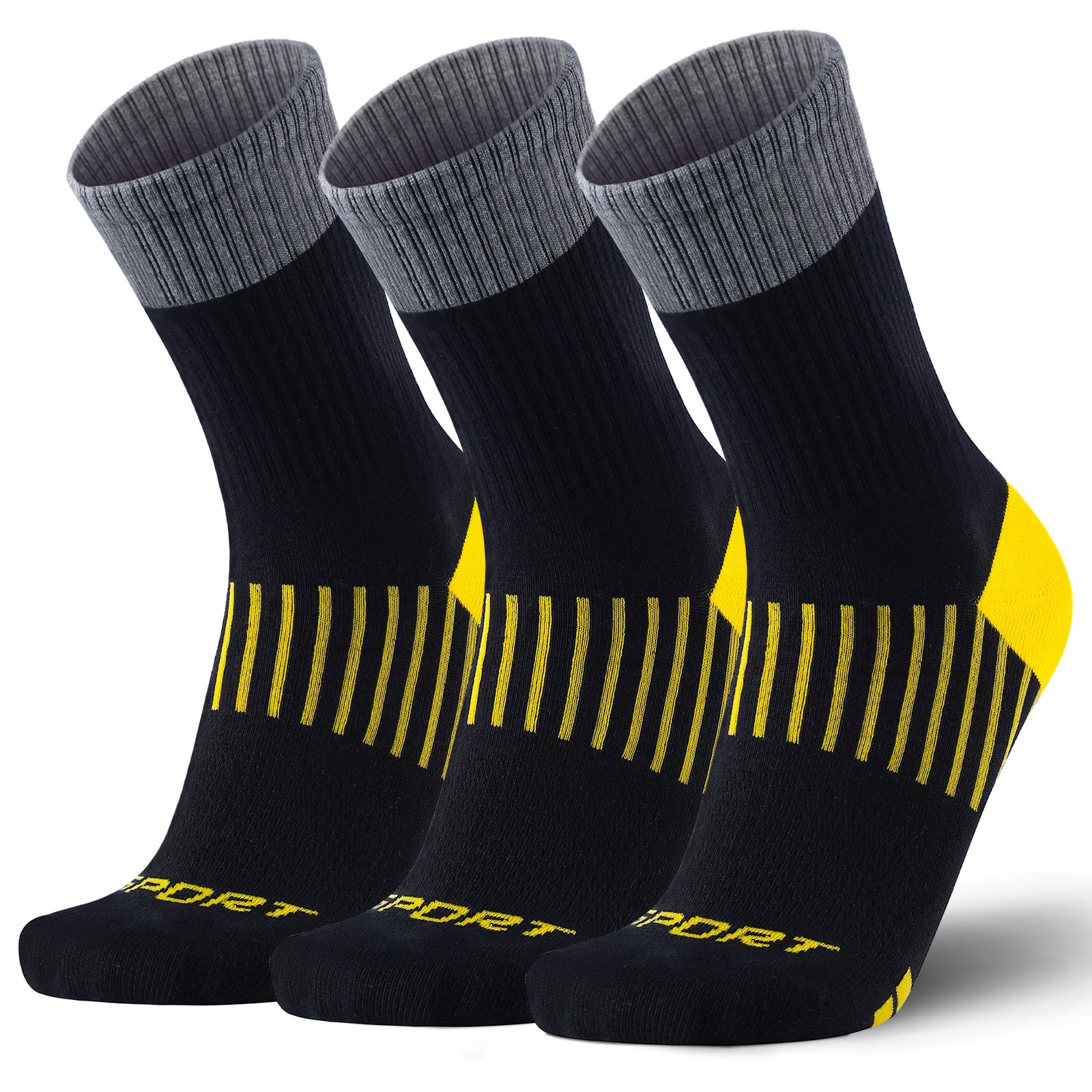 MQAMEX Elite Ultra Light Calcetines de Tenis + Pickleball-Calcetines Mini Crew