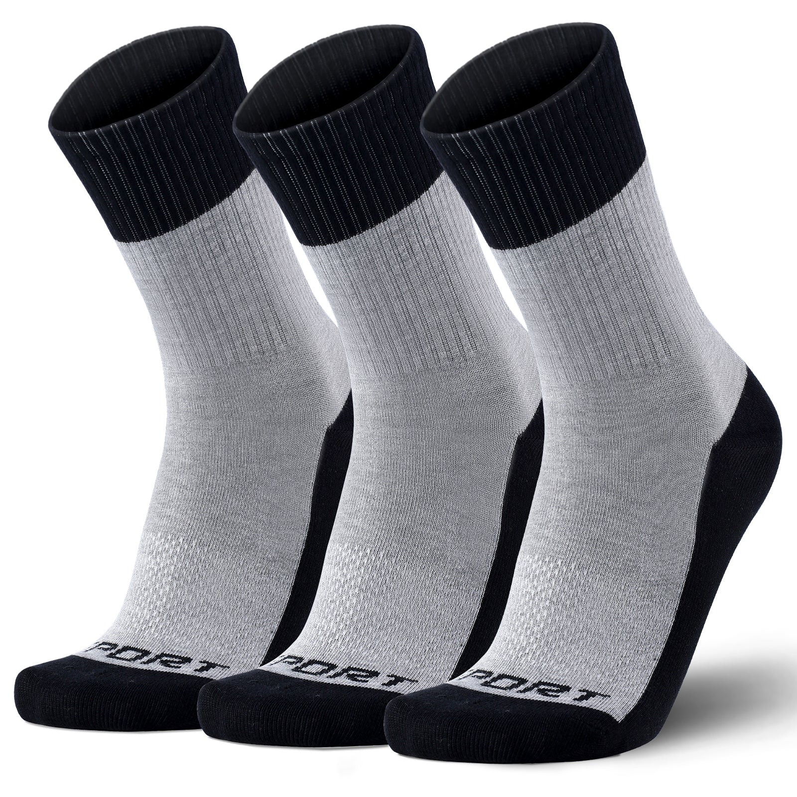MQAMEX Elite Ultra Light Calcetines de Tenis + Pickleball-Calcetines Mini Crew