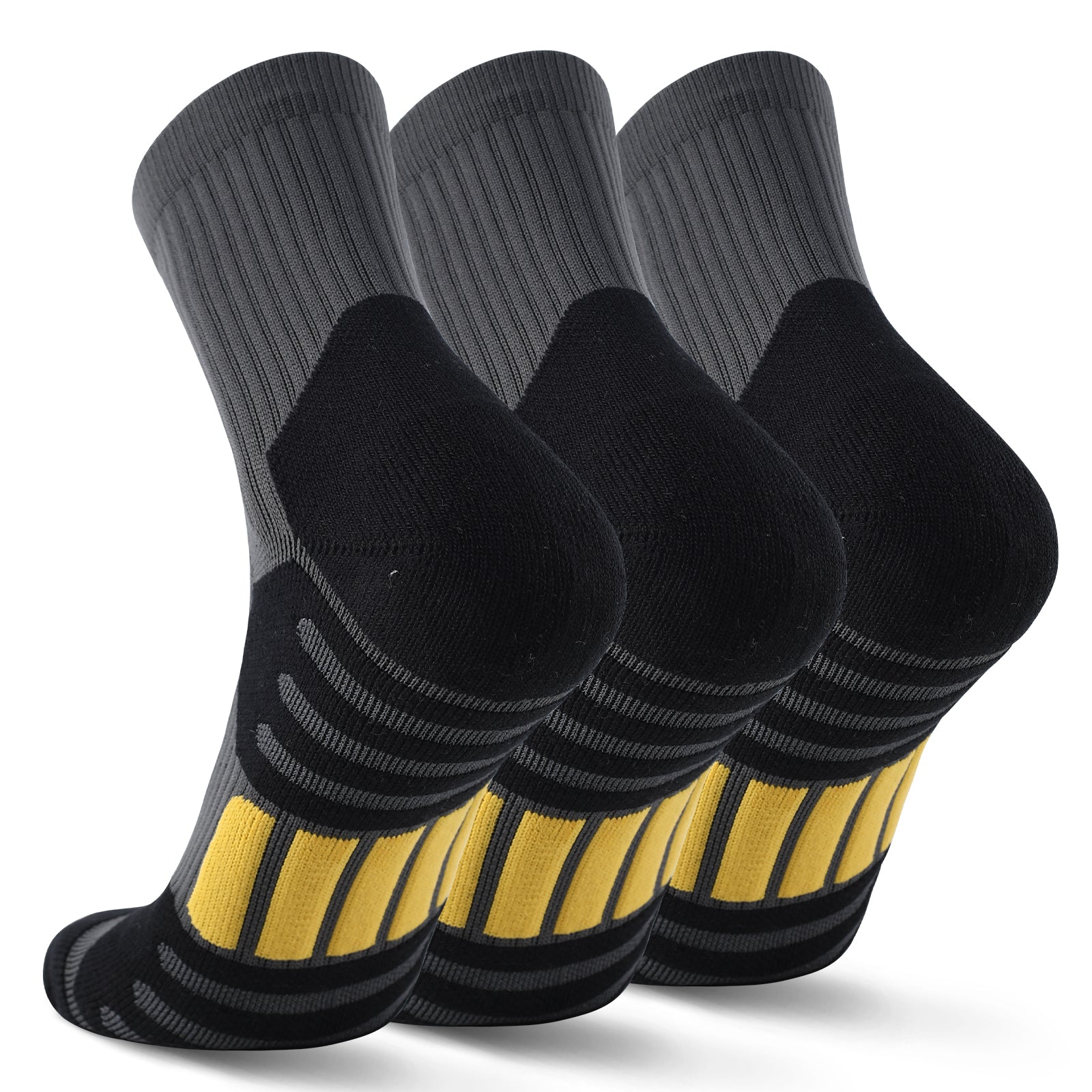 MQAMEX Elite Ultra Light Tennis + Pickleball Socks-Mini Crew Socks