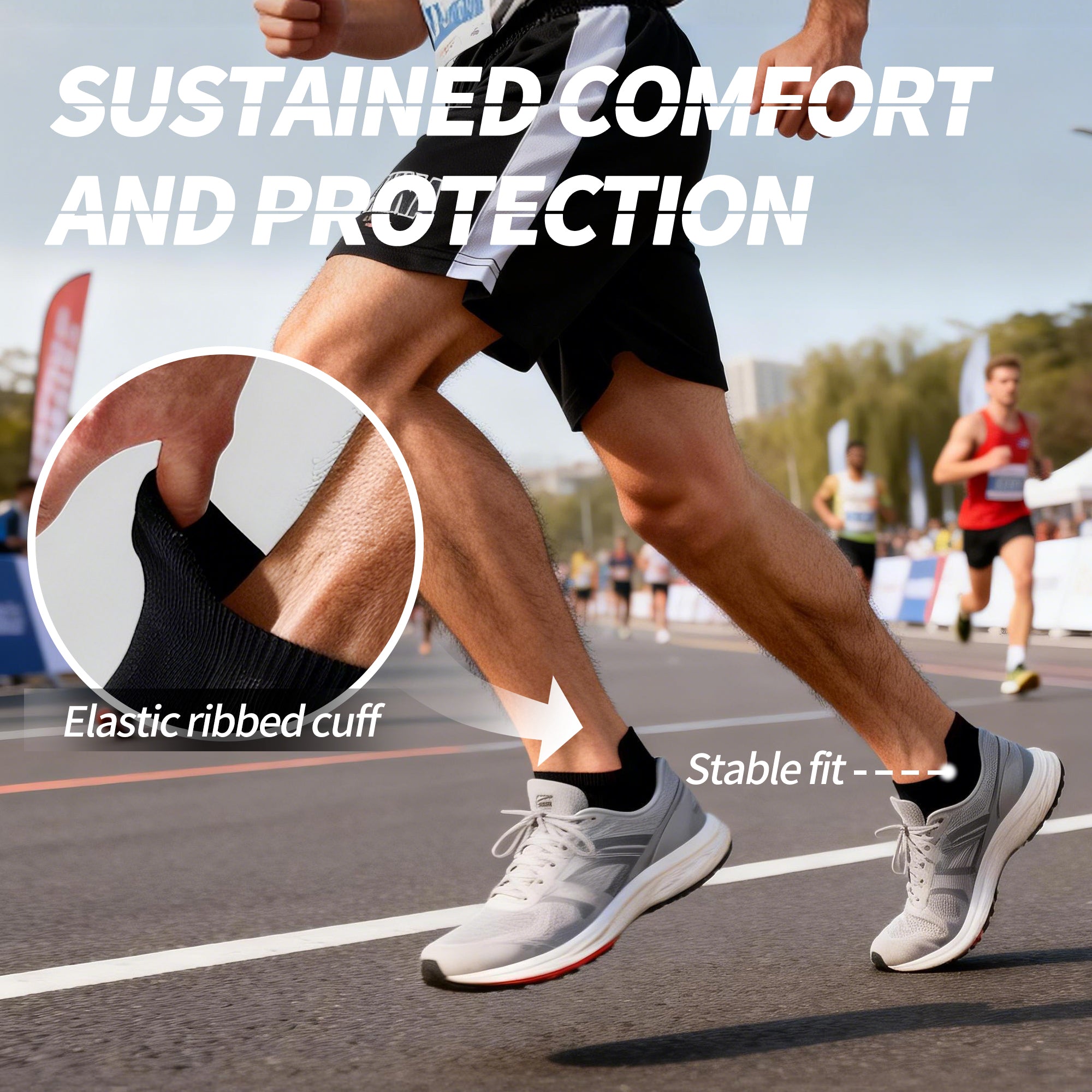 Calcetines de running ultraligeros MQAMEX Elite - Calcetines tobilleros