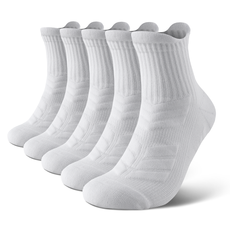 MQAMEX Elite Ultra Light Tennis + Pickleball Socks-Mini Crew Socks