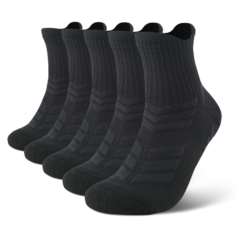 MQAMEX Elite Ultra Light Calcetines de Tenis + Pickleball-Calcetines Mini Crew