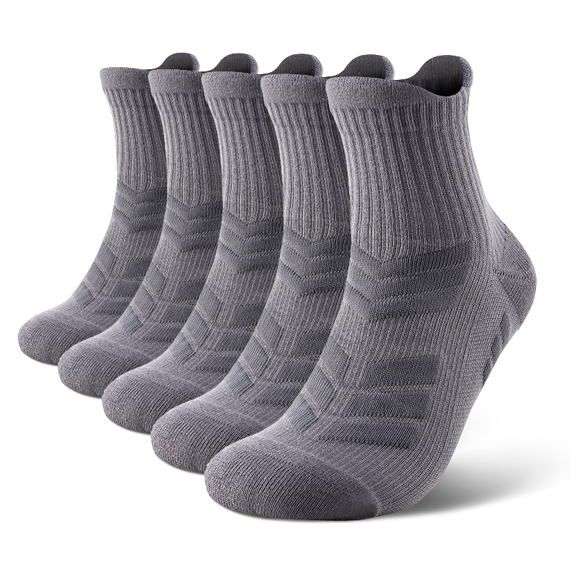 MQAMEX Elite Ultra Light Calcetines de Tenis + Pickleball-Calcetines Mini Crew