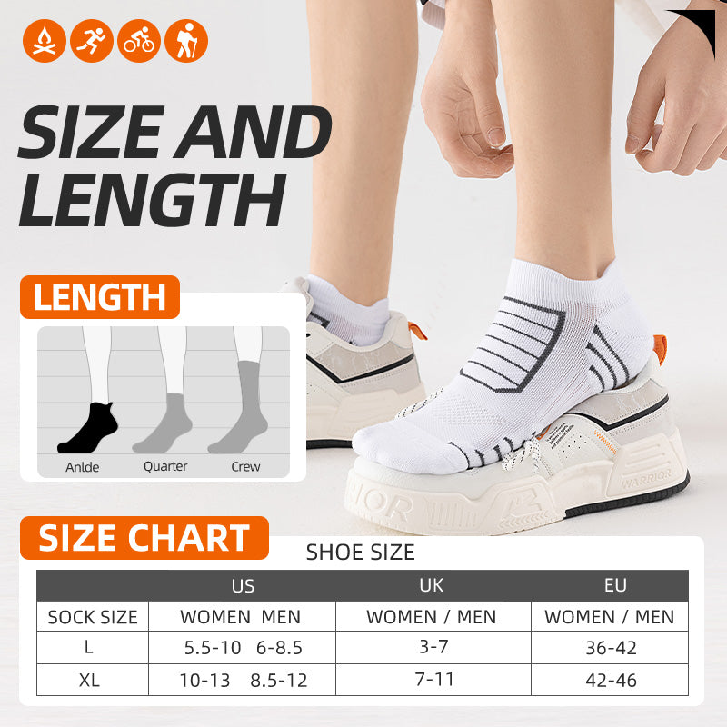 Calcetines de running ultraligeros MQAMEX Elite - Calcetines tobilleros