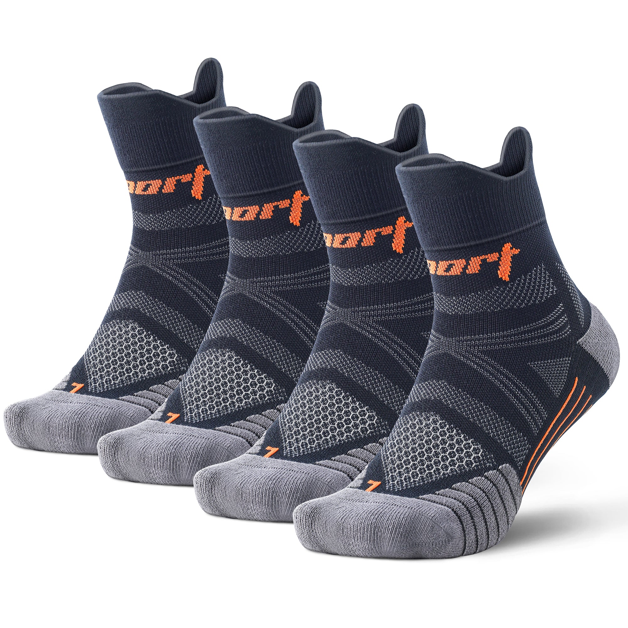 MQAMEX Elite Ultra Light Running Socks-Half Calf Socks