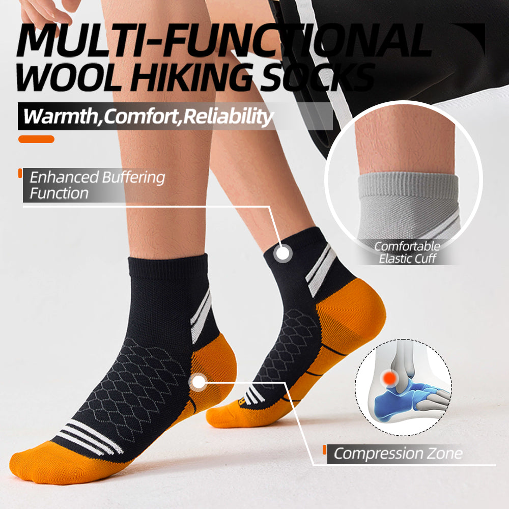 MQAMEX Elite Ultra Light Running Socks-Calcetines hasta media pantorrilla
