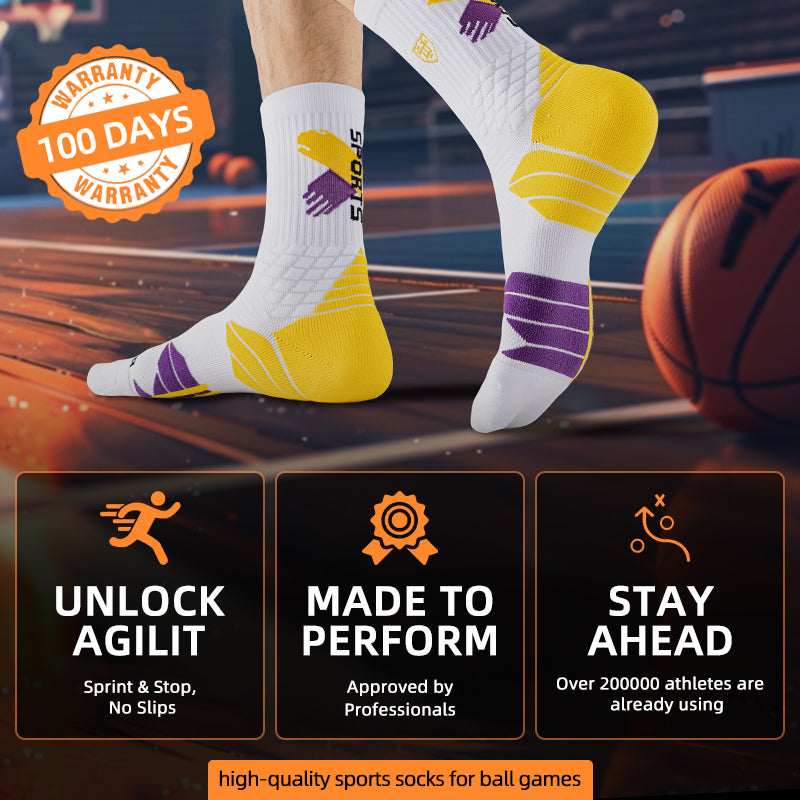 MQAMEX Elite Ultra Light Tennis + Pickleball Socks-Mini Crew Socks