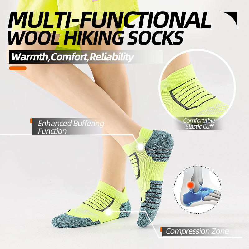MQAMEX Elite Ultra Light Running Socks-Ankle socks