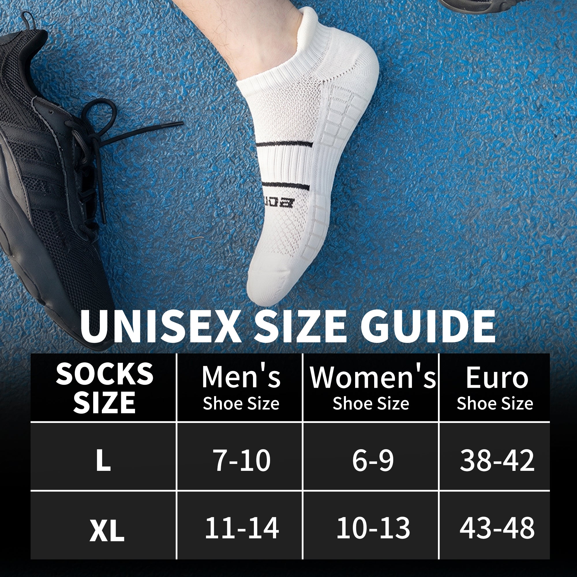 MQAMEX Elite Ultra Light Running Socks-Calcetines tobilleros