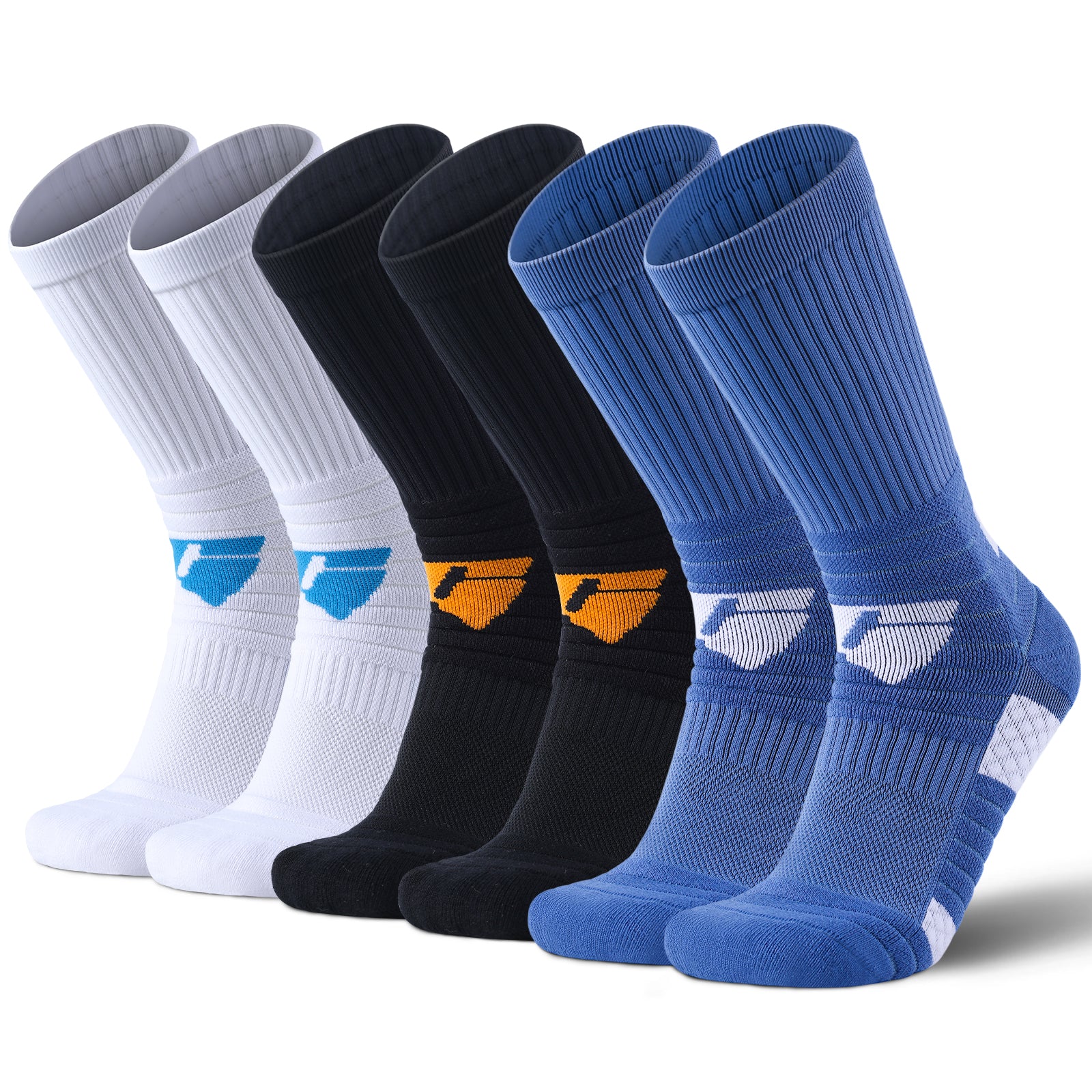 MQAMEX Elite Ultra Light Running Socks-Crew Socks