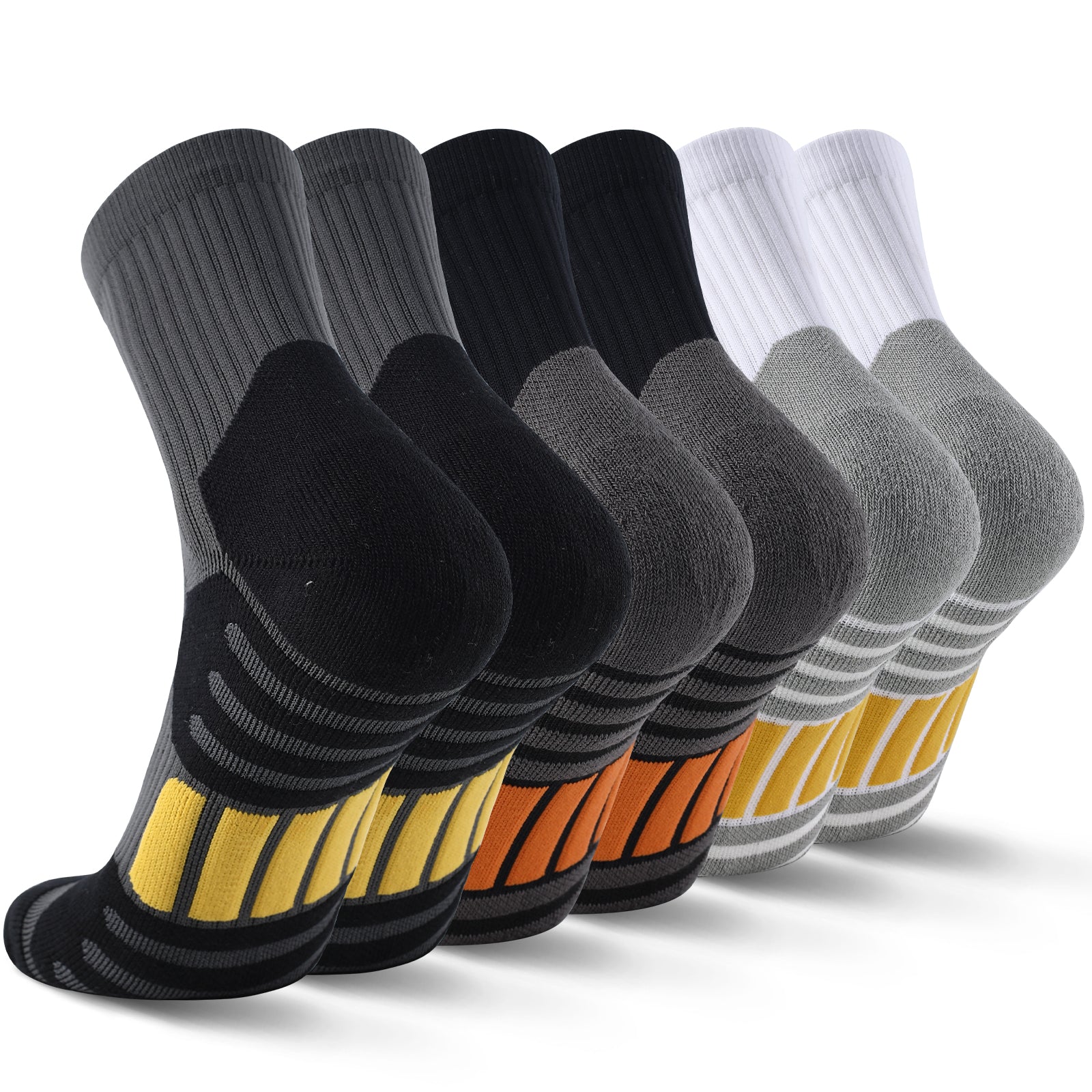 MQAMEX Elite Ultra Light Tennis + Pickleball Socks-Mini Crew Socks